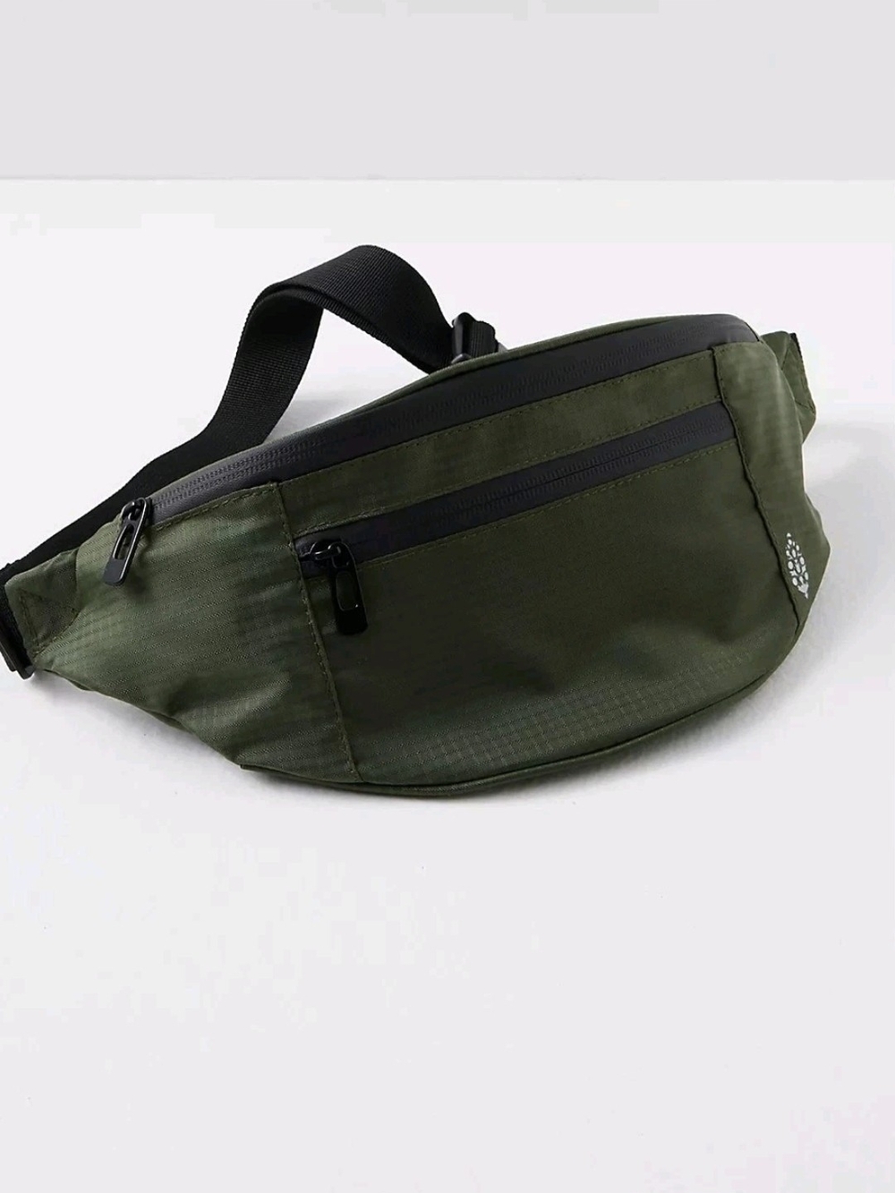 Men's Olive Green Waist Bag / Crossbody Sling / Belt Bag